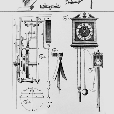 Patent document showing clocks