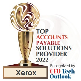 Xerox Top Accounts Payable Solutions Provider award badge 2022