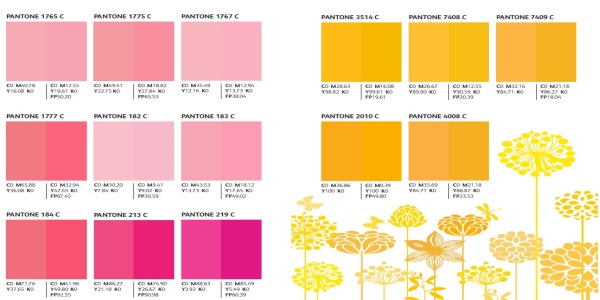 Fluorescent Pink Gamut Extension swatches