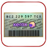 A good Xerox Supplies Label (older version)