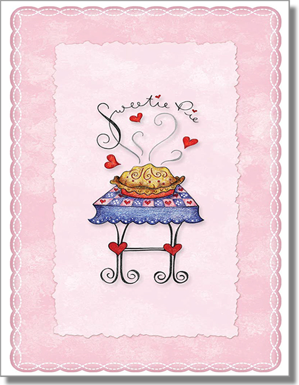 Sweetie Pie Valentine's Day Card