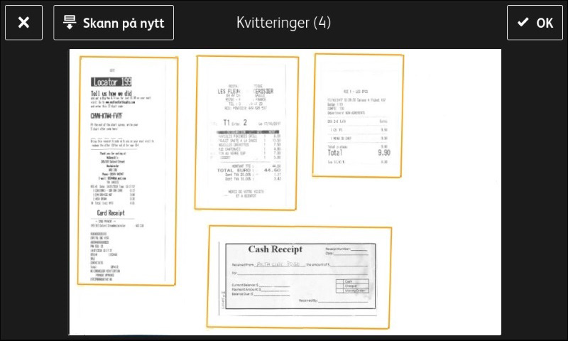 concur preview receipts