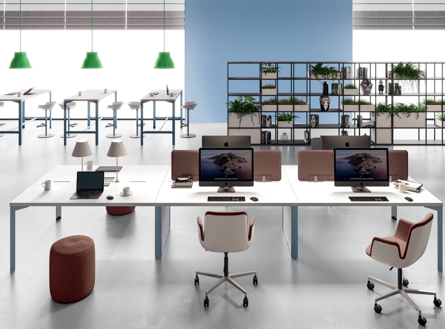 Scrivanie Multipostazione