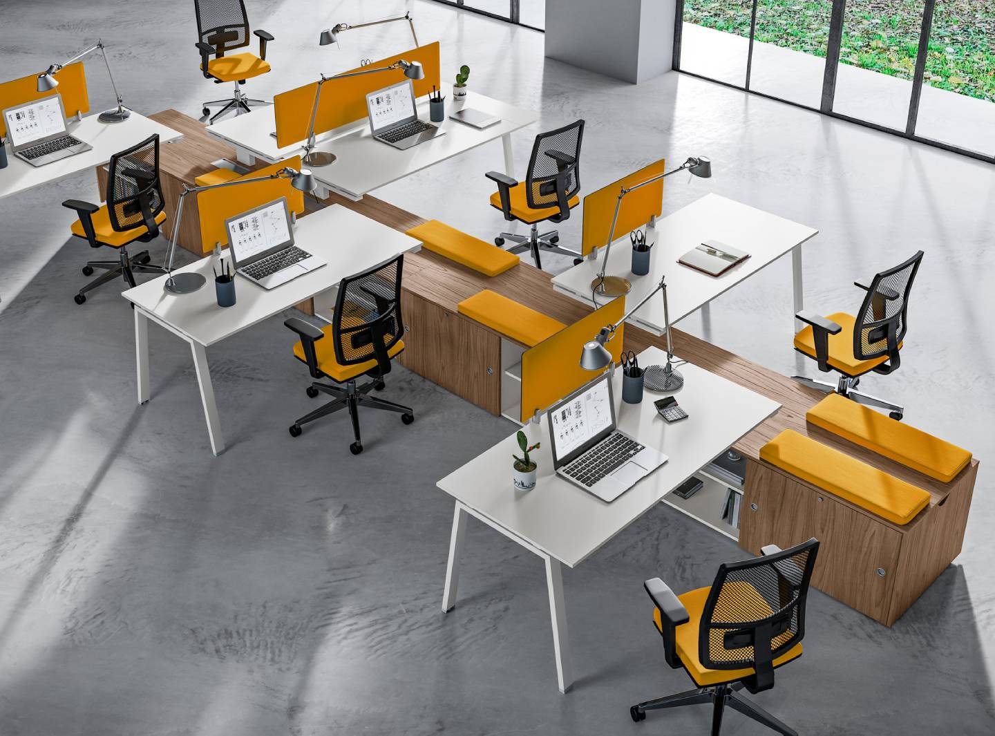 illuminazione open space ufficio