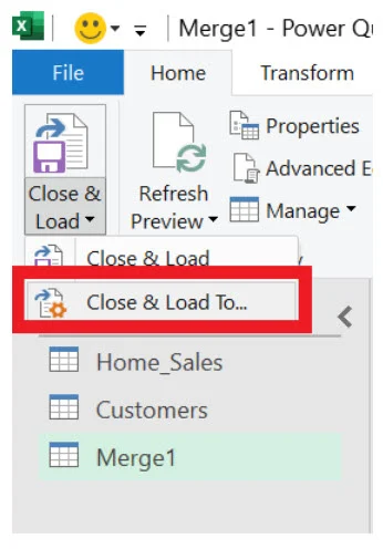 Send merged data back to excel