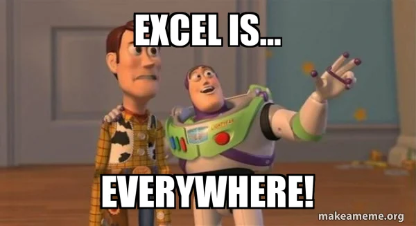 Reason# 1: Excel is everywhere