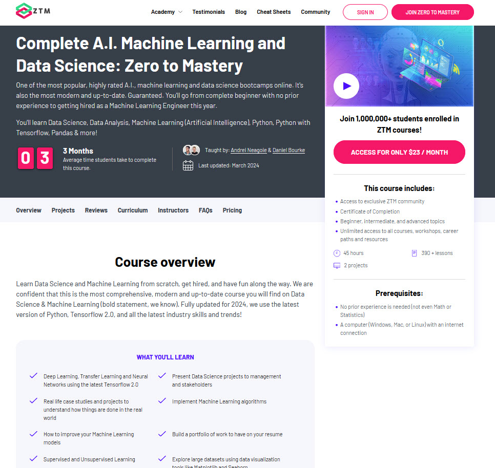 learn machine learning this year