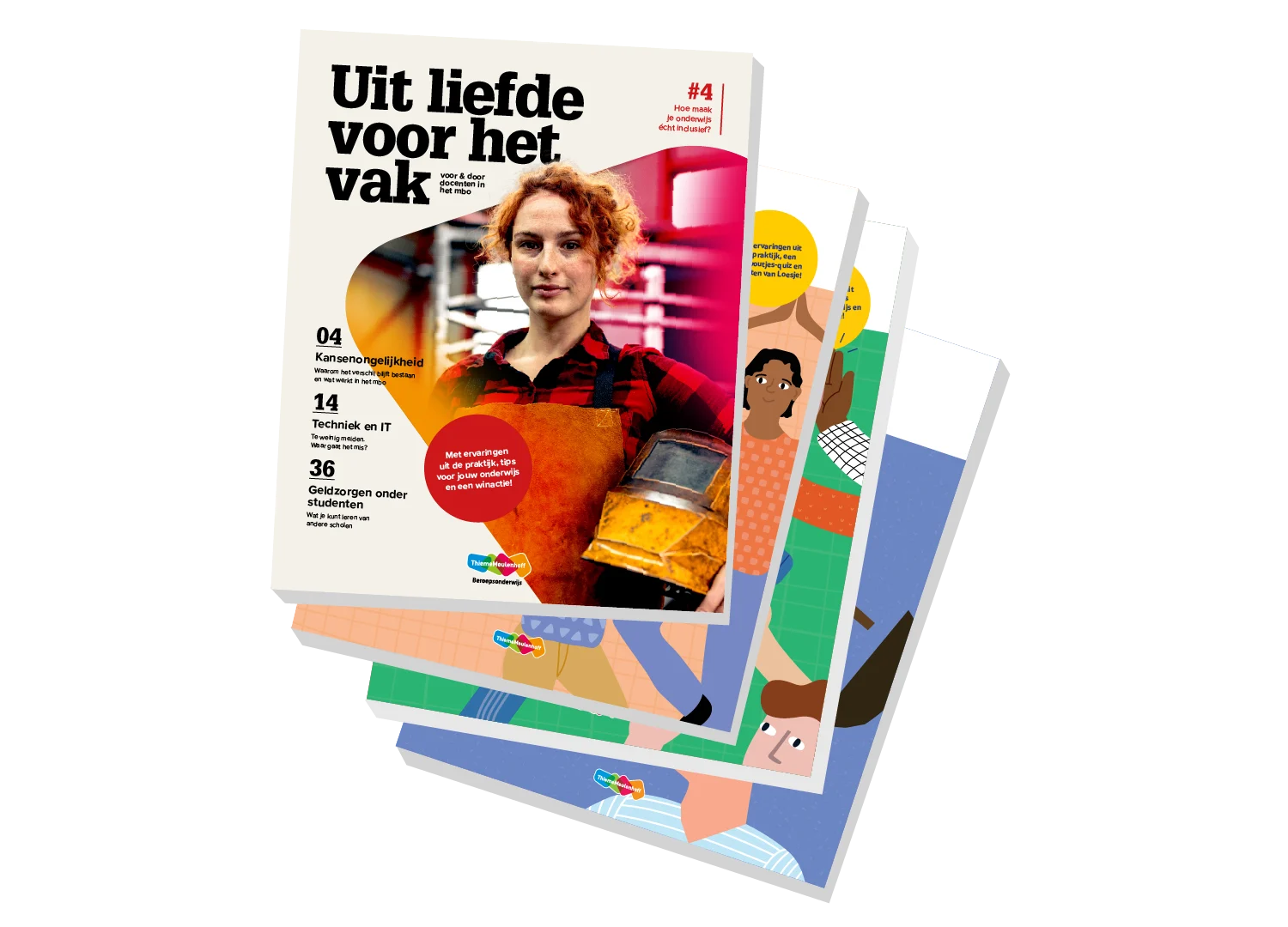 mock ups transparant - magazines uit liefde voor het vak - mbo