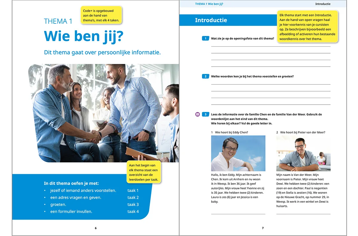 Proefkatern Code+ Thema 1