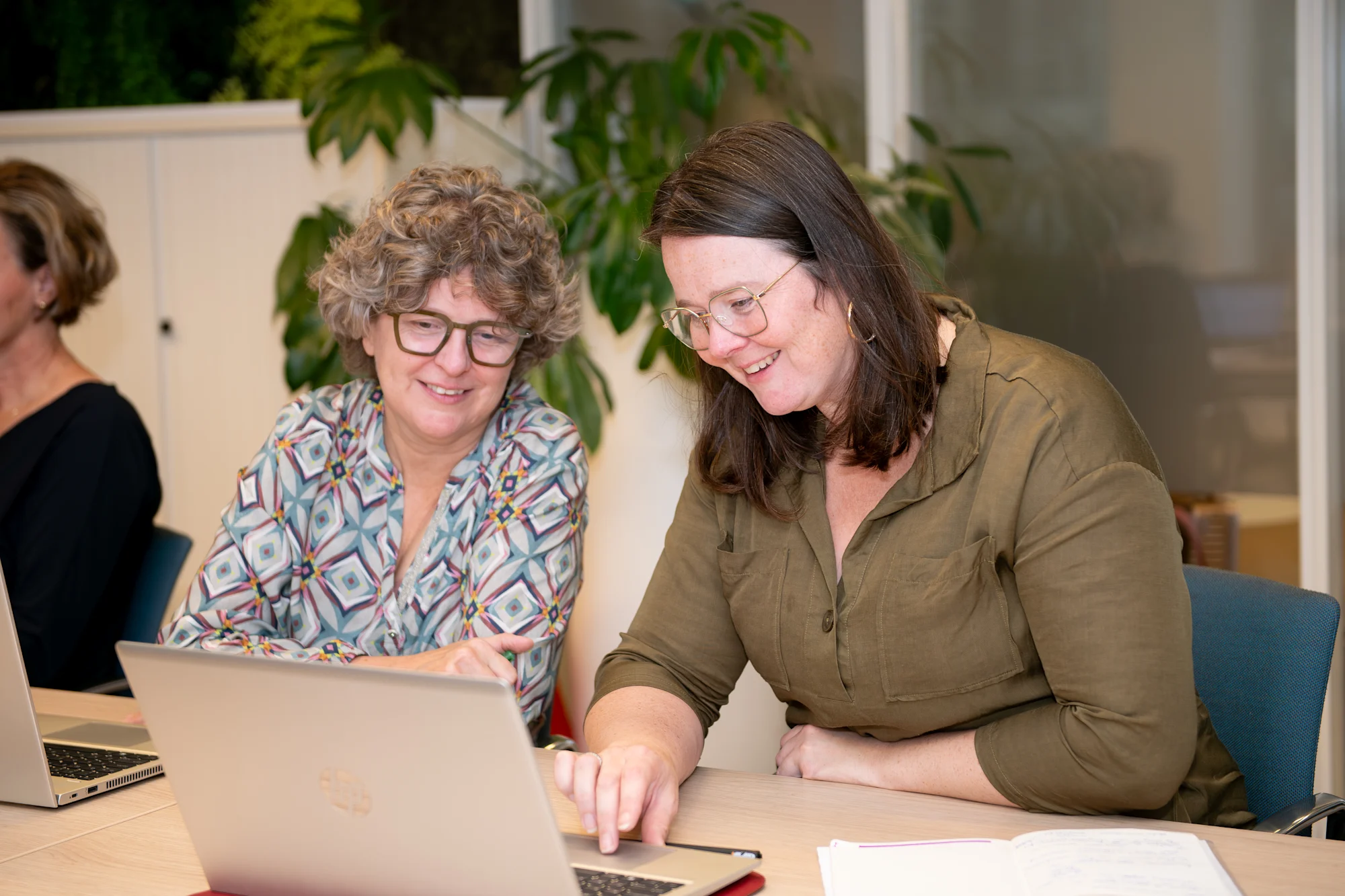 Accountmanagers Annet en Rommie - ThiemeMeulenhoff - voortgezet onderwijs