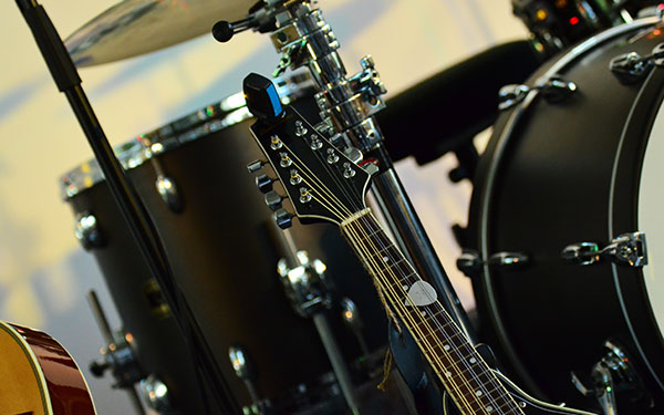 Materials: Musical Instruments and Art Supplies