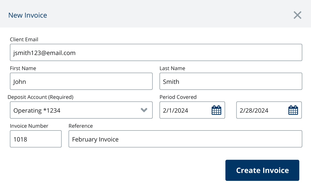 Pay Later payment option alongside card and eCheck on the client's payment page