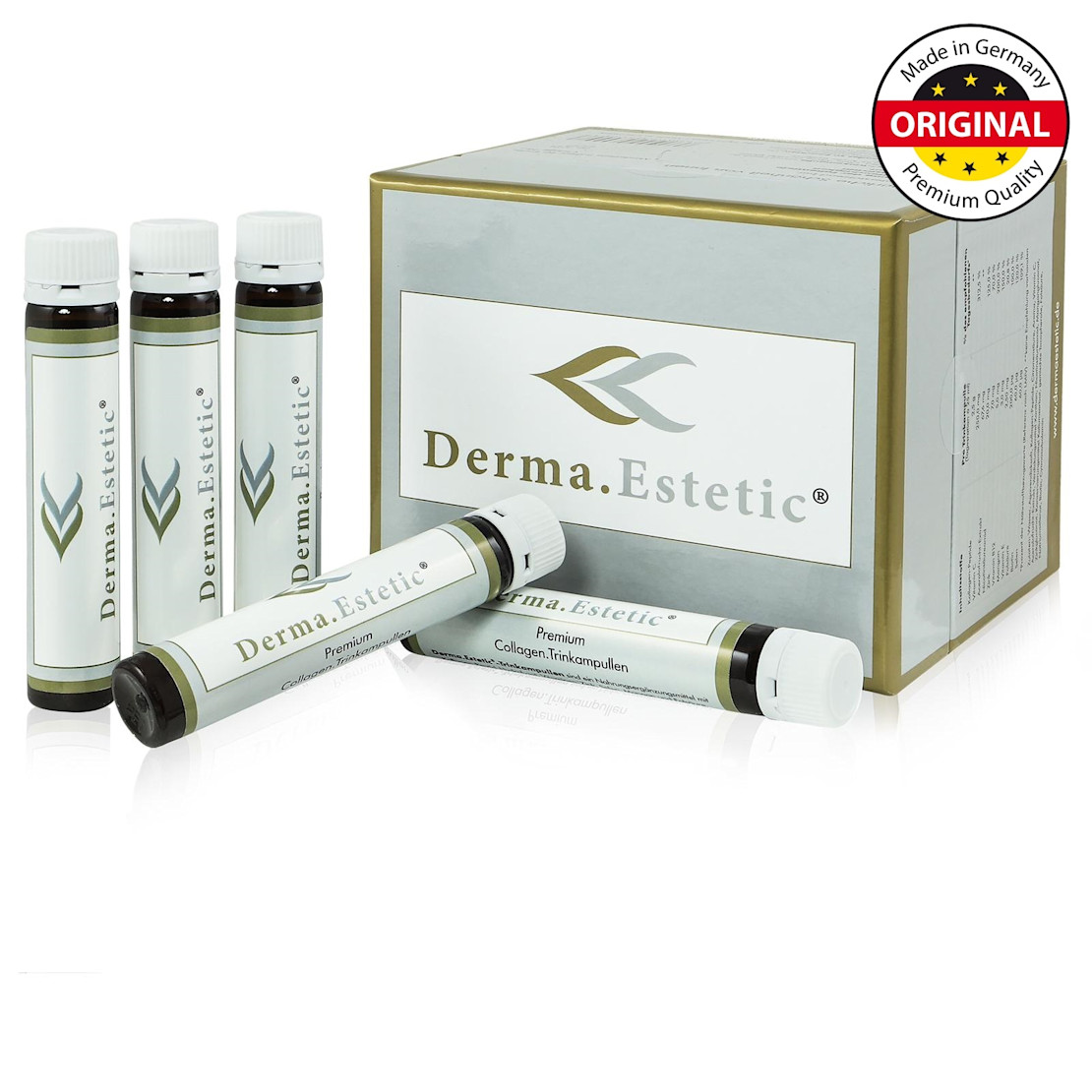 Derma.Estetic -Premium Collagen Trinkampullen 3 certificated