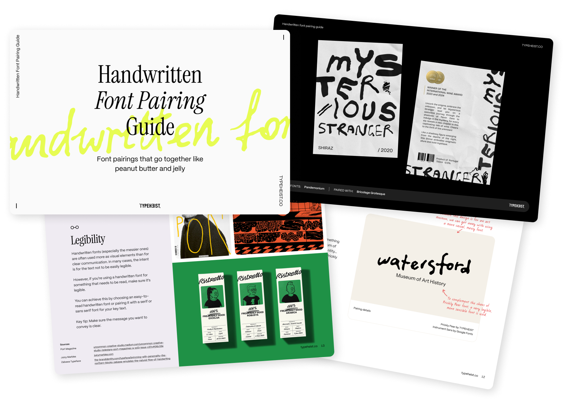 Handwritten Font Pairing Guide Handwritten Font Pairing Guide