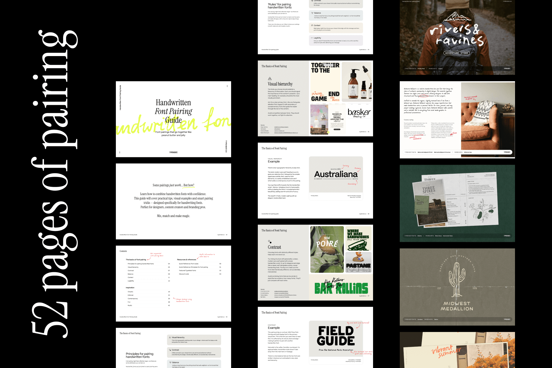Handwritten Font Pairing Guide Handwritten Font Pairing Guide