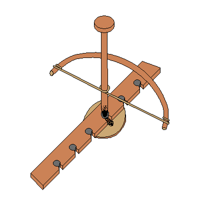 Illustration of a bow drill