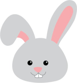 Small Easter Bunny graphic
