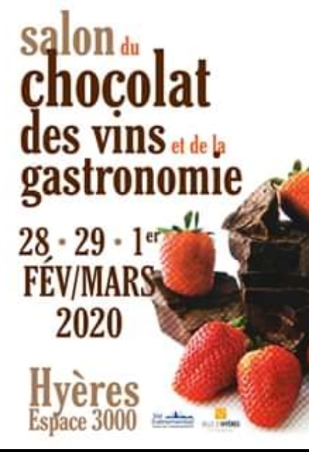 Salon du Chocolat, du Vin et de la Gastronomie Mars 2020