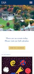 IAS homepage