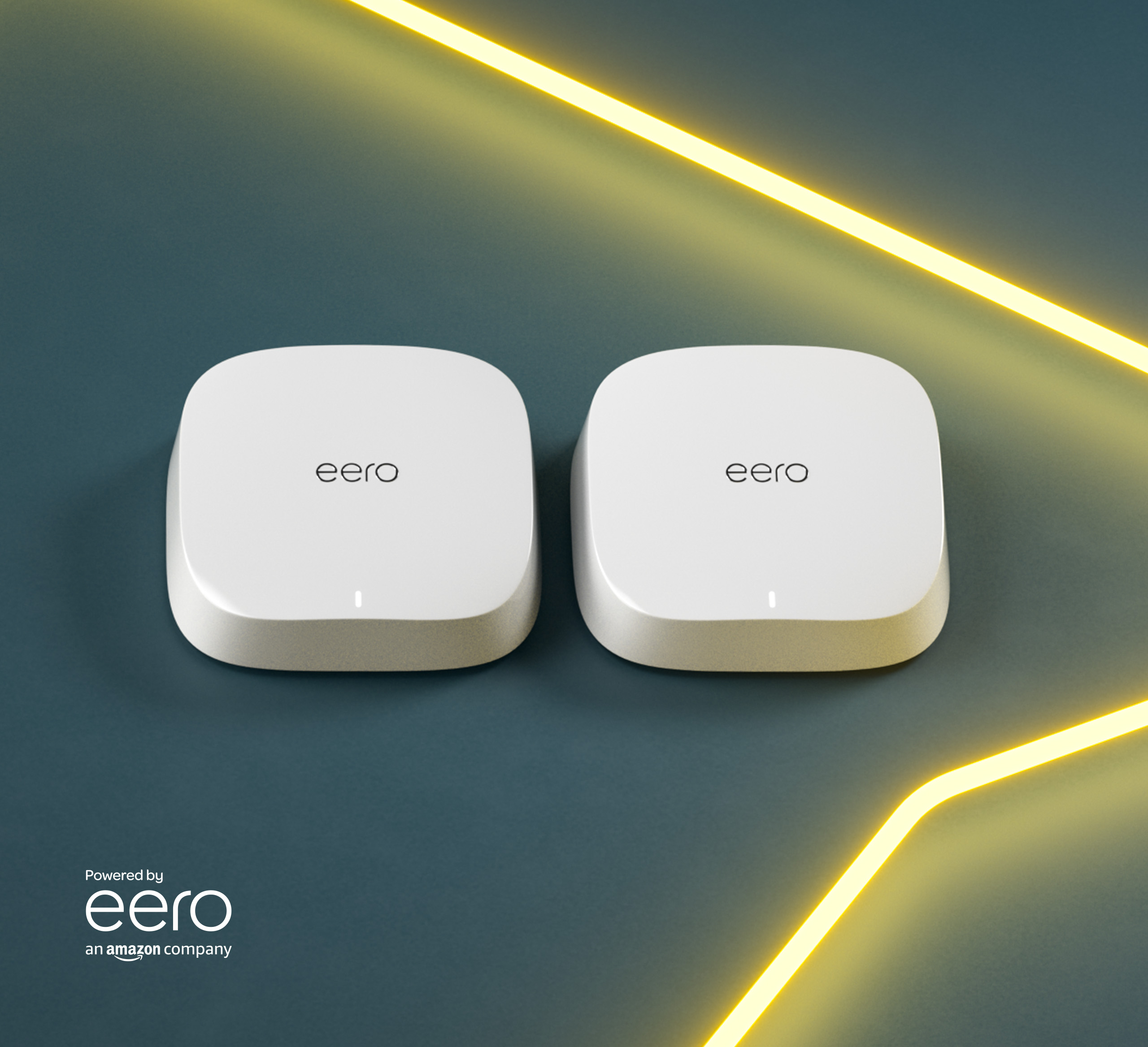 2 Amazon eero routers