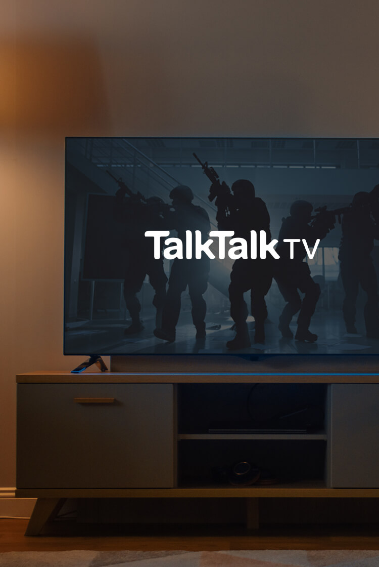 TalkTalk TV in the lounge