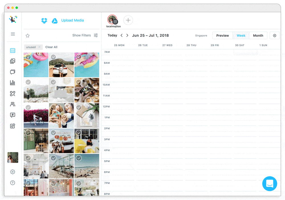 Plan and schedule your Instagram content with Later, so you never miss an opportunity to grow your account.