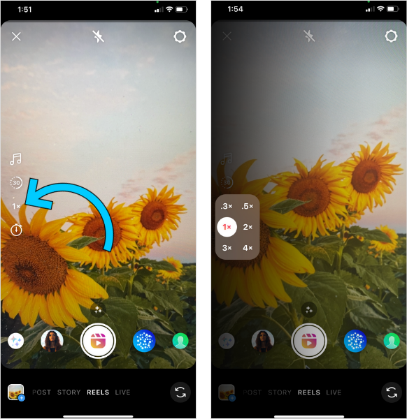 create instagram reels