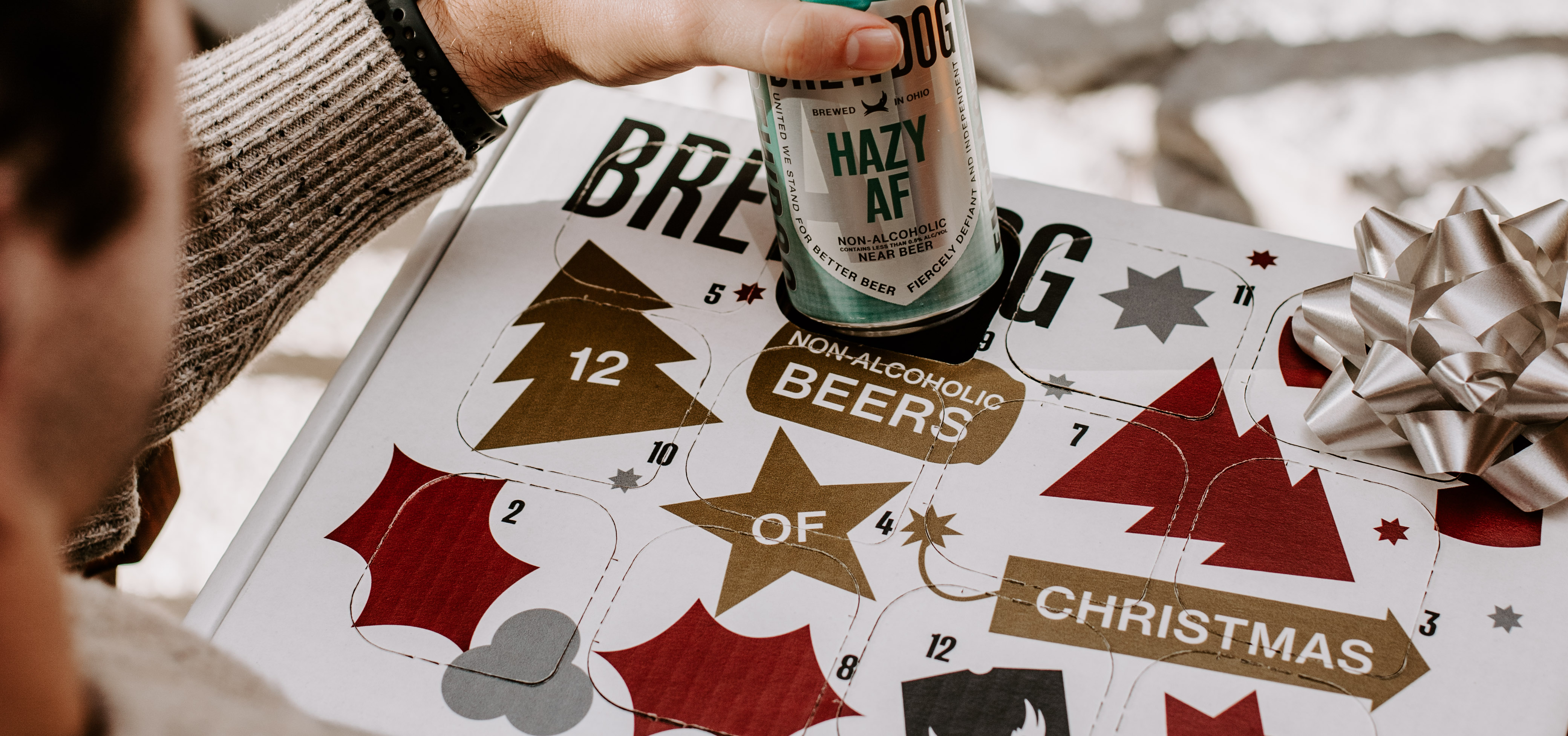 THE BREWDOG 12 NON-ALCOHOLIC BEERS OF CHRISTMAS IS HERE