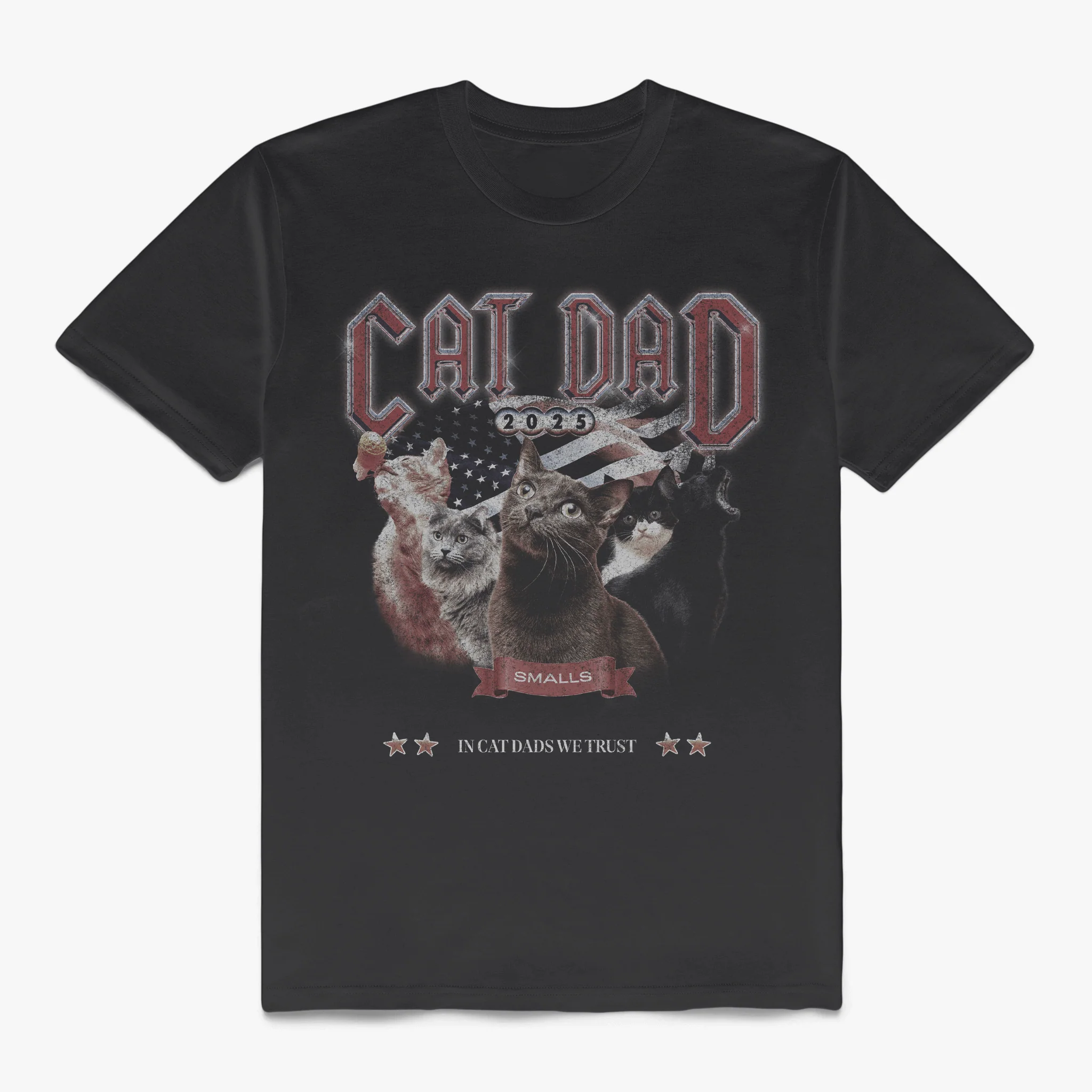 cat dad t-shirt