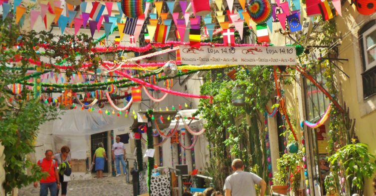 Arraial vegan de Santos Populares no Mercado de Santa Clara, de 9 de junho até dia 13 de junho