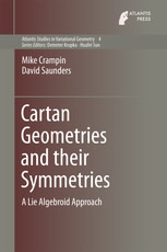 Cartan Geometries and their Symmetries: A Lie Algebroid Approach