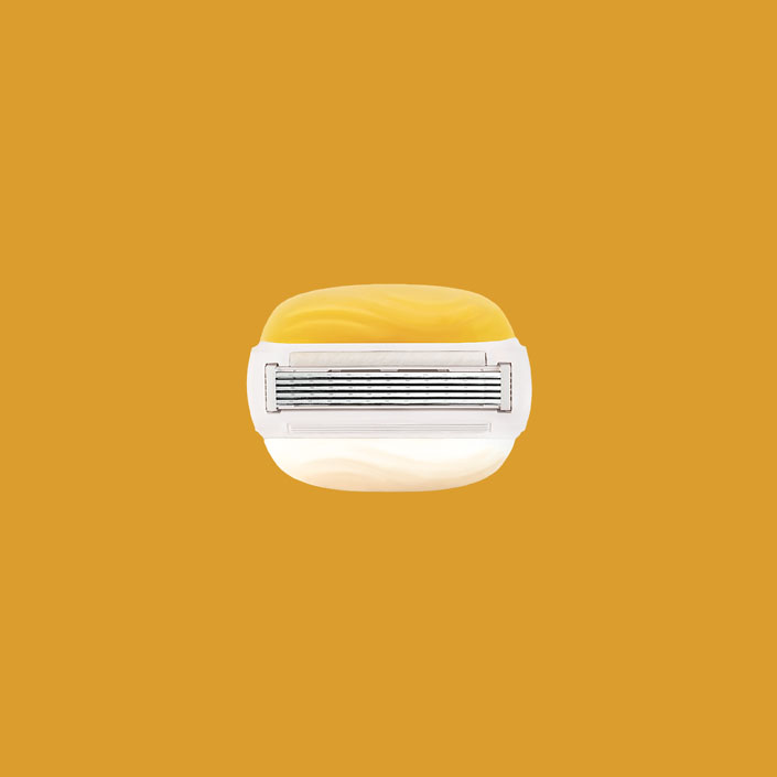 Gillette Venus Pro ComfortGlide Coconut Lame di Ricambio