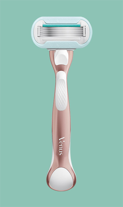 Rasoio Gillette Venus Extra Smooth Sensitive con manico e lama rimossi