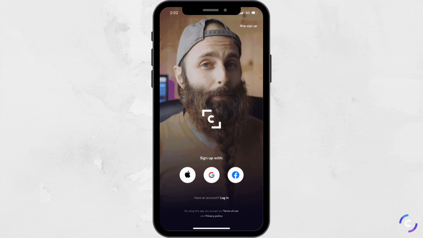 Log into Clipchamp-How to add captions to TikTok-Clipchamp blog