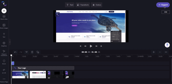 Step 5. Save and share your Windows screen recorder video