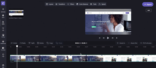 Step 9. Edit your screen recording