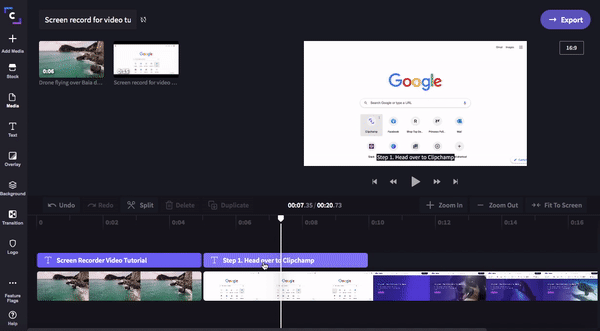 Duplicate subtiltles - How to Use Screen Recorder to Make Video Tutorials-Clipchamp Blog