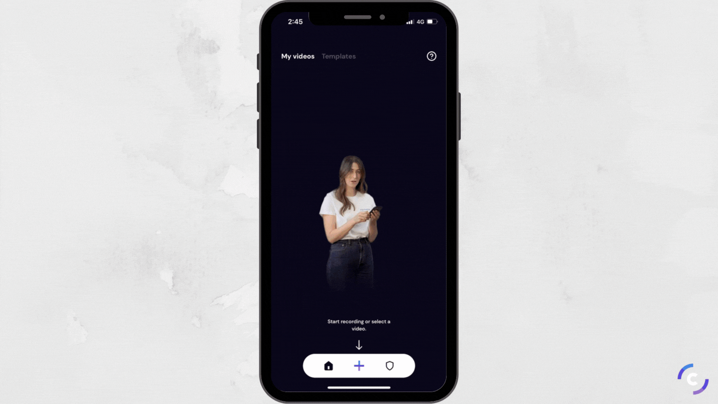 Record or upload your TikTok -How to add captions to TikTok-Clipchamp blog