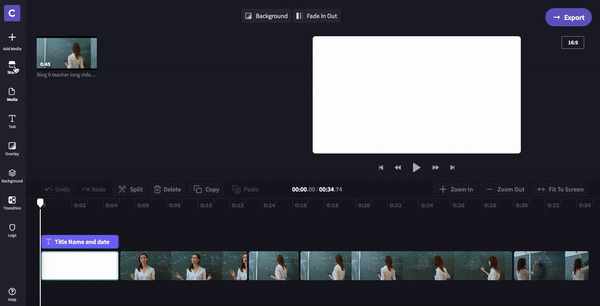 Step 1. Adding an intro part b