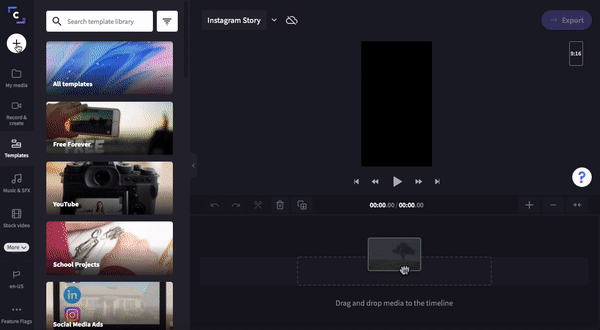 Upload your Instagram Story video
