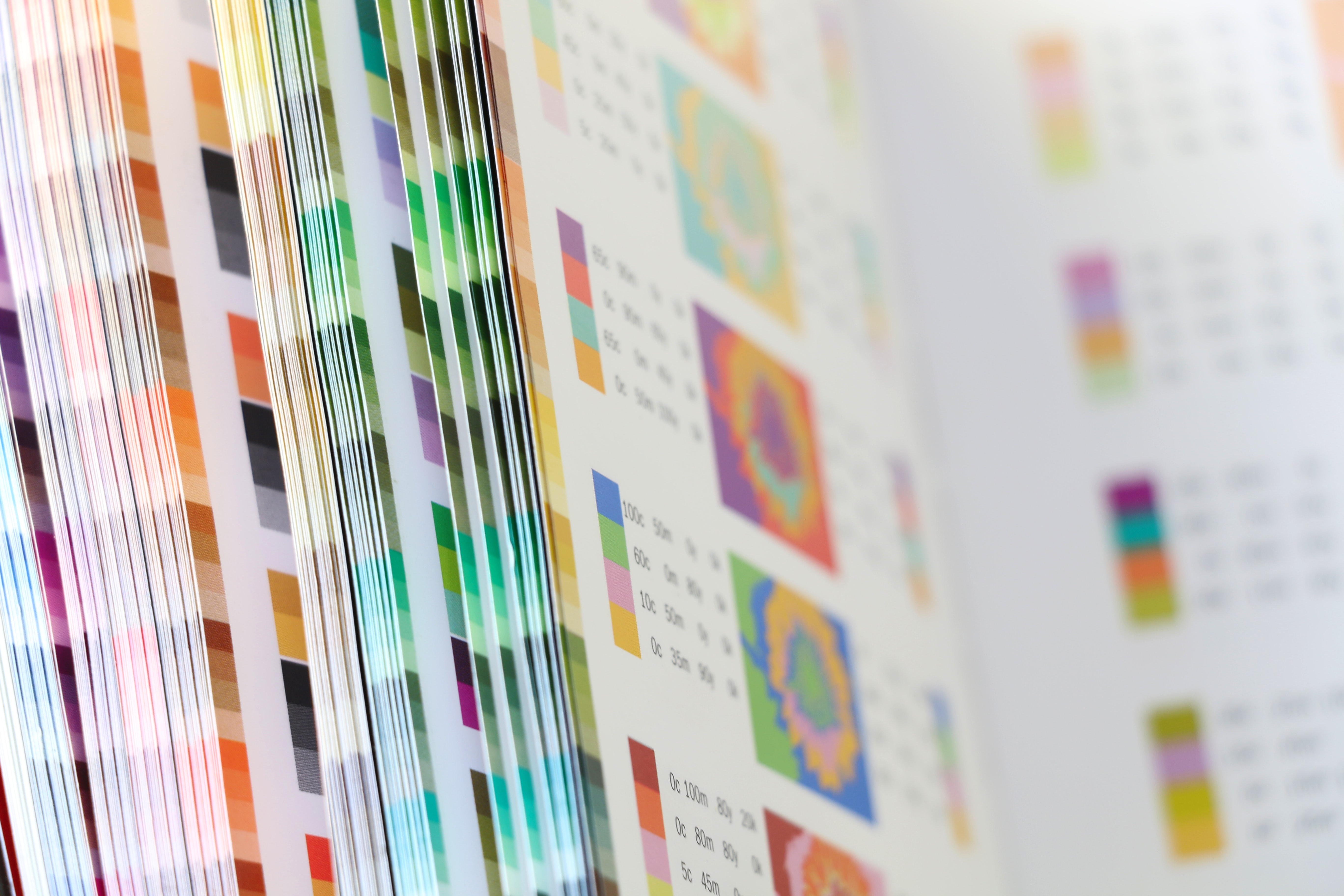 Branding mobile video colour palette