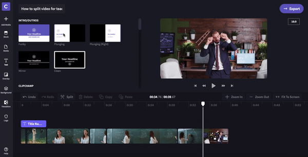 Step 2. Adding an outro