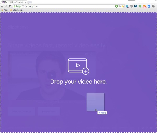 select-video-clipchamp