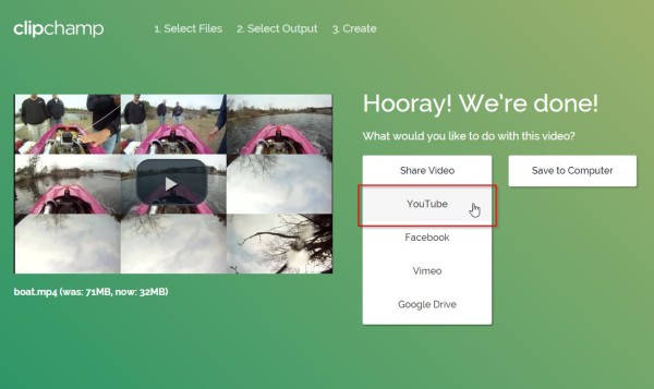 youtube-upload-clipchamp