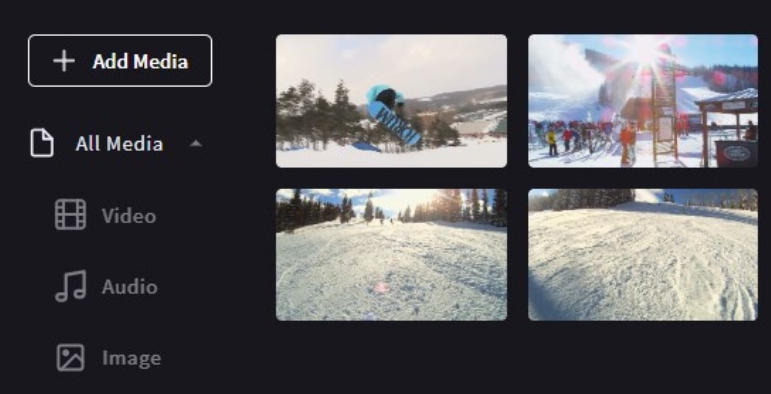video-library-several-clips