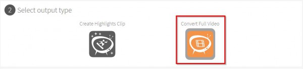 convert the recorded webcam video in full