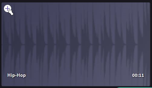 Add audio to online video project