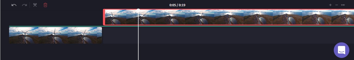 Move video to new timeline
