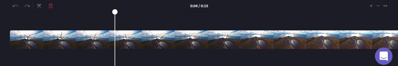 Choose where to split your video