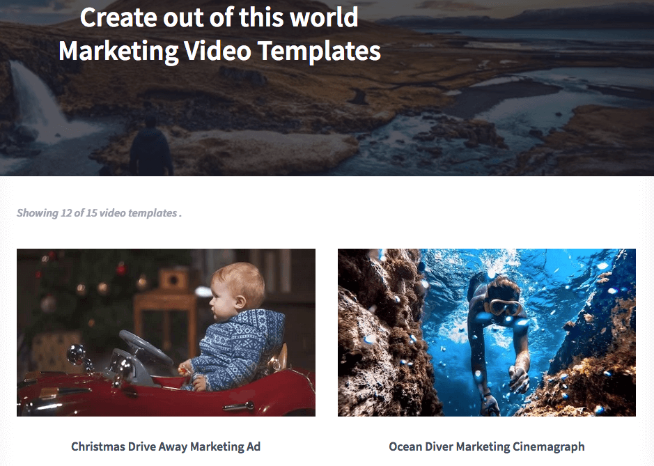 Use a Clipchamp video template
